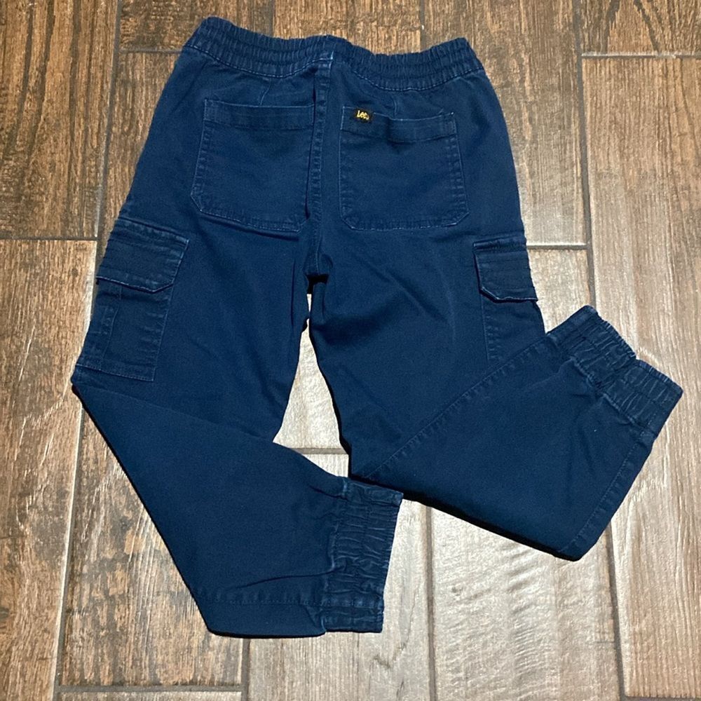 10/$50 Lee Navy Cargo Jogger Pants Kids Size 5
